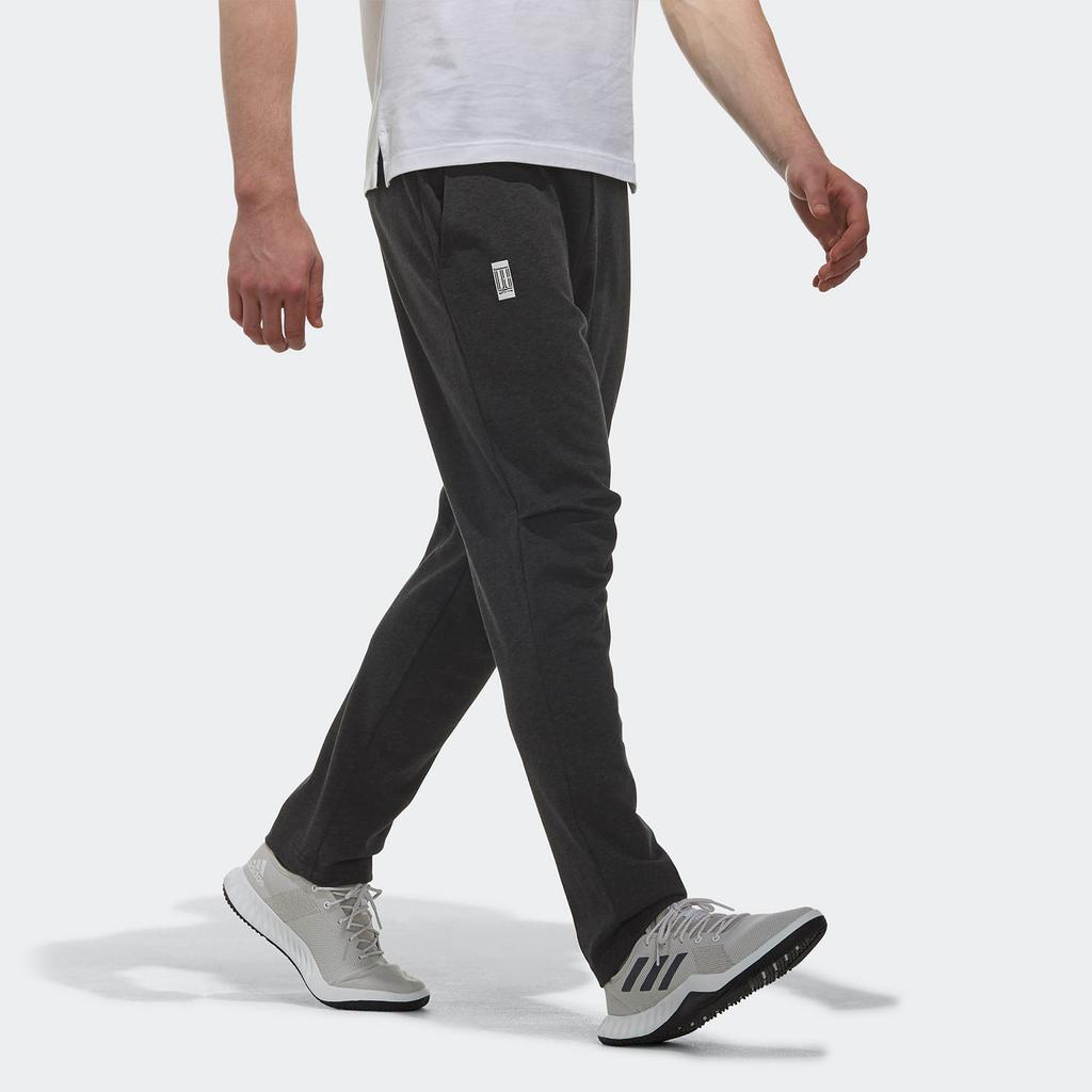 Adidas Casual Running Knit Pants Men Bottoms Dark-Gray CV6252