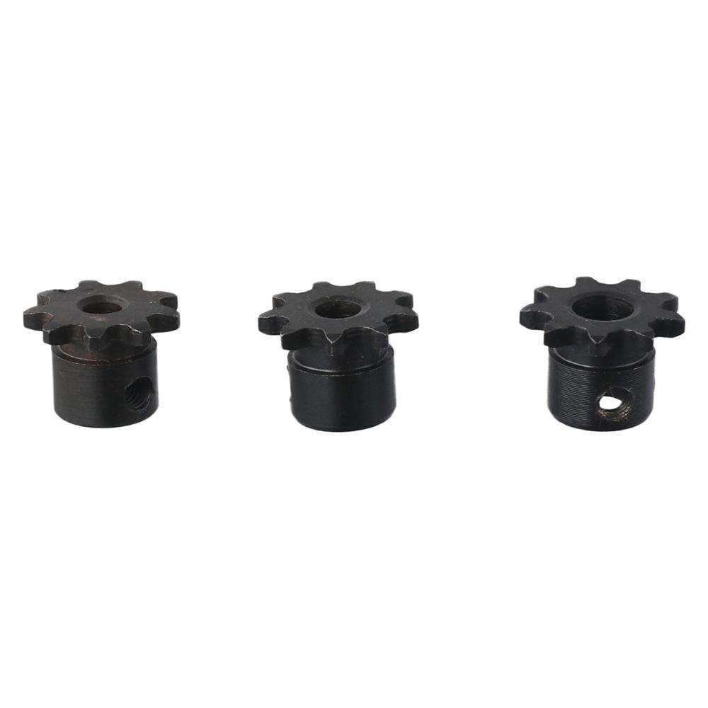 Einfachstrang 1/4" Teilung Rollenkettenspanner 25 Kette Industrieller Antriebsritzel 9 Zähne Zahnrad ISO 04C