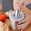 Rust Proof Mortar and Pestle Set Manual Garlic Mashing Jar Herbs Grinding Bowl  Lemon