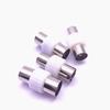 RF Double-Pass Cable TV Converter: Antenna Extension Plug, Female/Female, Male/Male Bamboo Connector