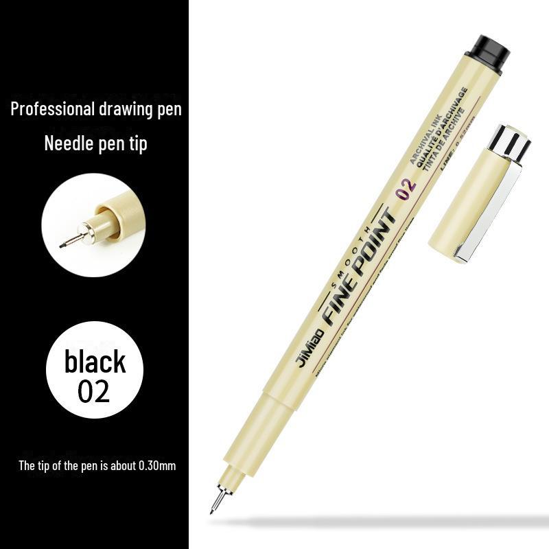 Sakura Style Waterproof Hook Pen for Comic and Sketch Art
