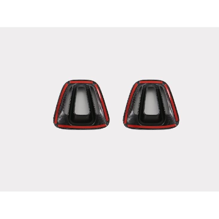 Inner Air Vent Outlet Trim Car Accessories For BYD Song Pro 2023 2024 Auto Parts Abs Dashboard Internal Protection Sticker
