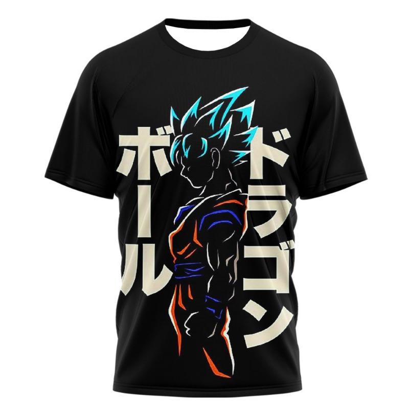 New Dragon Ball Anime Vegeta Manga Panel 3D Print T-shirt Unisex