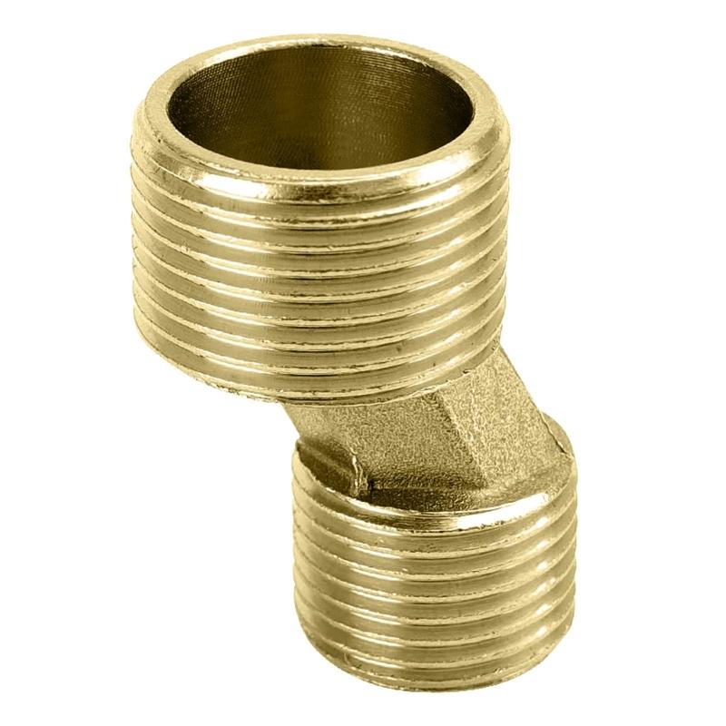 

Brass Shower Faucet Connector Metal Shower Faucet Angle Joint Simple Installation for Efficient Hot & Cold Water Flows 1
