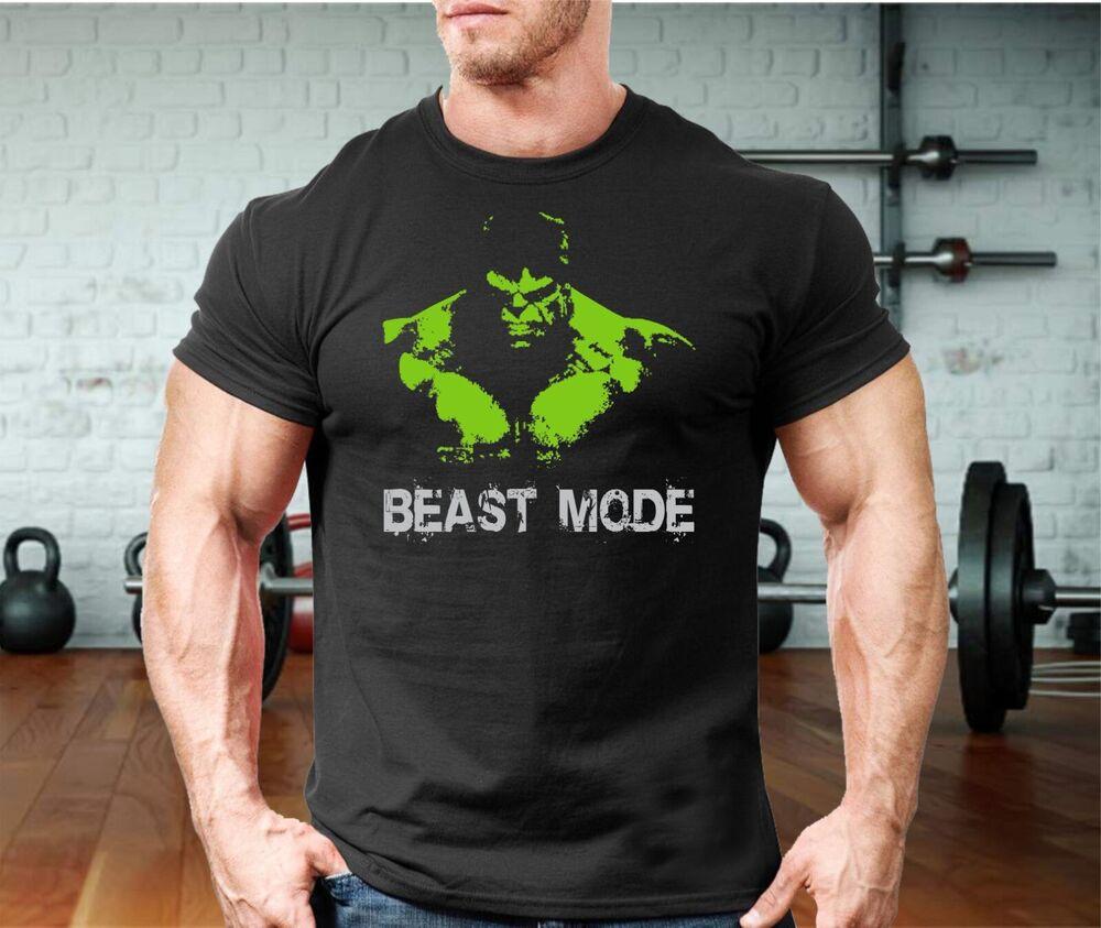 

Hulk Beast Mode T Shirt Gym Clothing Workout Training Bodybuilding Top Men 2XL