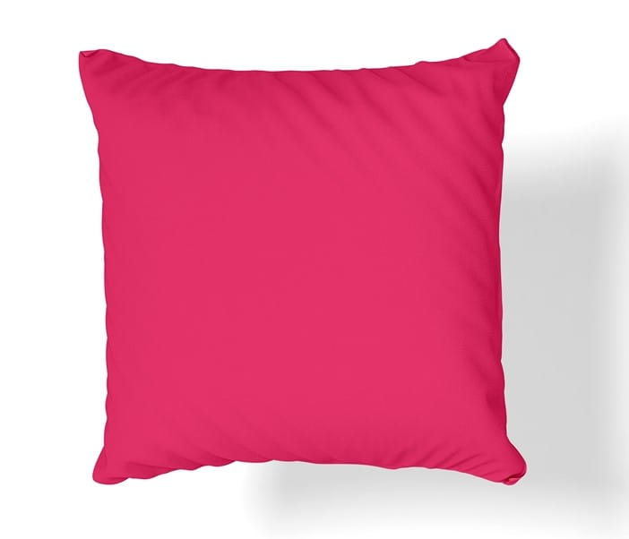 Jersey pillowcase 40x40 raspberry