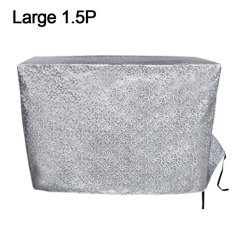Silver Air Conditioner Cover Thickened Sunscreen Cover New Air Conditioner Heat-insulating  Outdoor