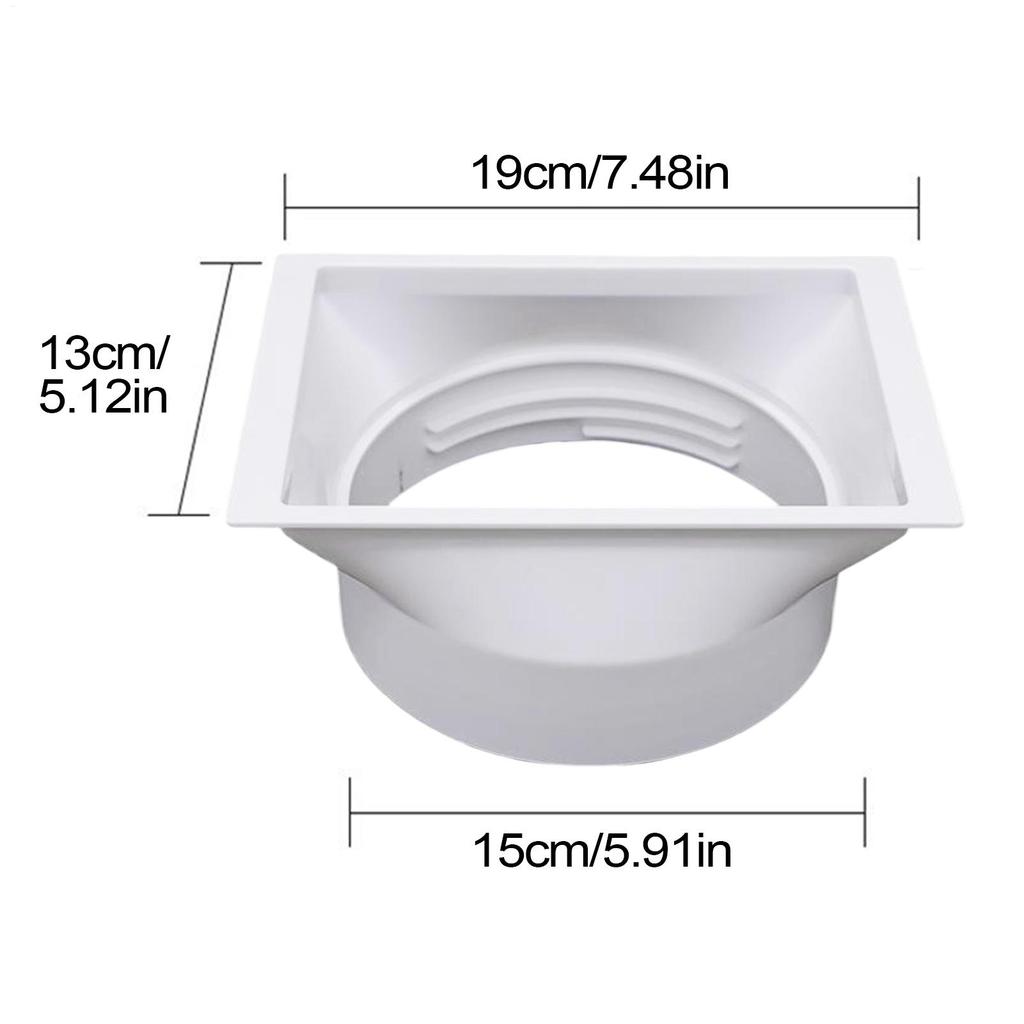 Air Conditioner Hose Coupler 5.9 Inch Air Conditioner Exhaust Hose Coupler Coupling Extender With Clockwise And Counterclockwise
