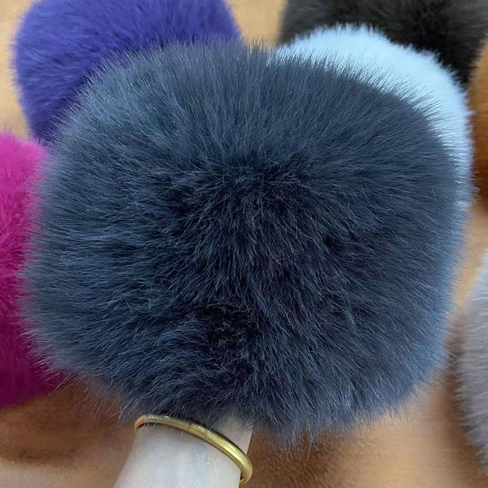 Fur Hat Women Warm Snow Ski Cap Female Fluffy Faux Fur Bucket Hat Thick Winter Outdoor Earwarmer Windproof Ear Protect Caps