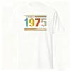 Classic 1975 Original Printed Tshirt Tops Fashion Streetwear Style Crewneck Tshirt  Woman Man Cotton Trendy Retro Gift Tee
