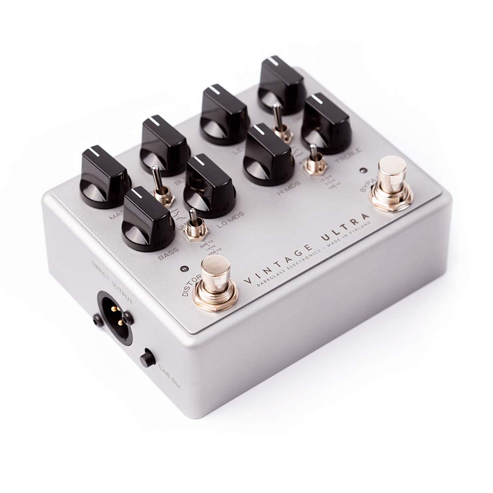 Darkglass Electronics Vintage Ultra V2 with AUX In Bass Overdrive Preamp/DI