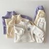 Toddler Boys Clothes Set Outfit Children Warm Fleece Swearshirt Baby Girls Pullover Tops Pants Suit 2pcs Kids Clothing Set
