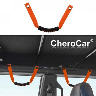 2 Stück Überrollbügel Haltegriffe Griff Orange Teile Für Ford Bronco -2025