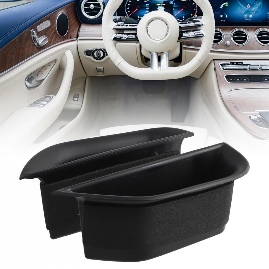 2pcs Car Interior Door Pocket Box for Mercedes E-Class W212 2010-2015