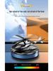 High-End Solar Airplane Car Freshener: Long-Lasting Fragrance Console Ornament for Men