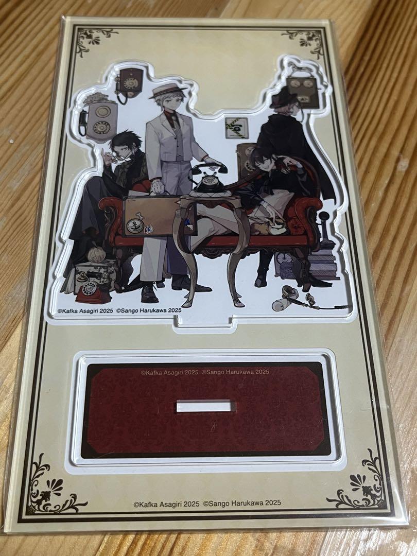 

[Б/У] Артбук Bungo Stray Dogs Платный Бонус Оригинальный Арт Акриловая Подставка