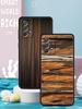 Vintage Wood Grain Pattern Phone Case for Samsung Galaxy A55 A35 A17 A07 A15 A13 A25 A51 A71 A72 A73 A32 A52 A52S A41 Soft TPU