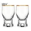 Entertaining And Hosting Barware Mini Snifter Glass with Ergonomic Weighted Base, Crystal Clear Tasting Mixed Drink Serving Cups Glasses, Comfortable