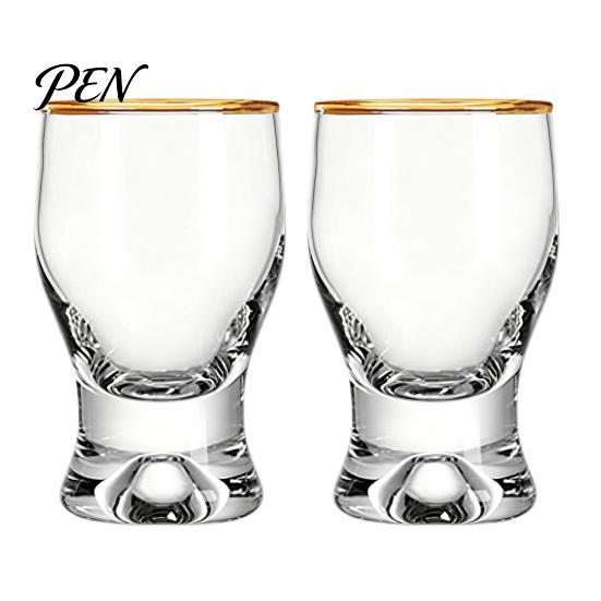 Entertaining And Hosting Barware Mini Snifter Glass with Ergonomic Weighted Base, Crystal Clear Tasting Mixed Drink Serving Cups Glasses, Comfortable
