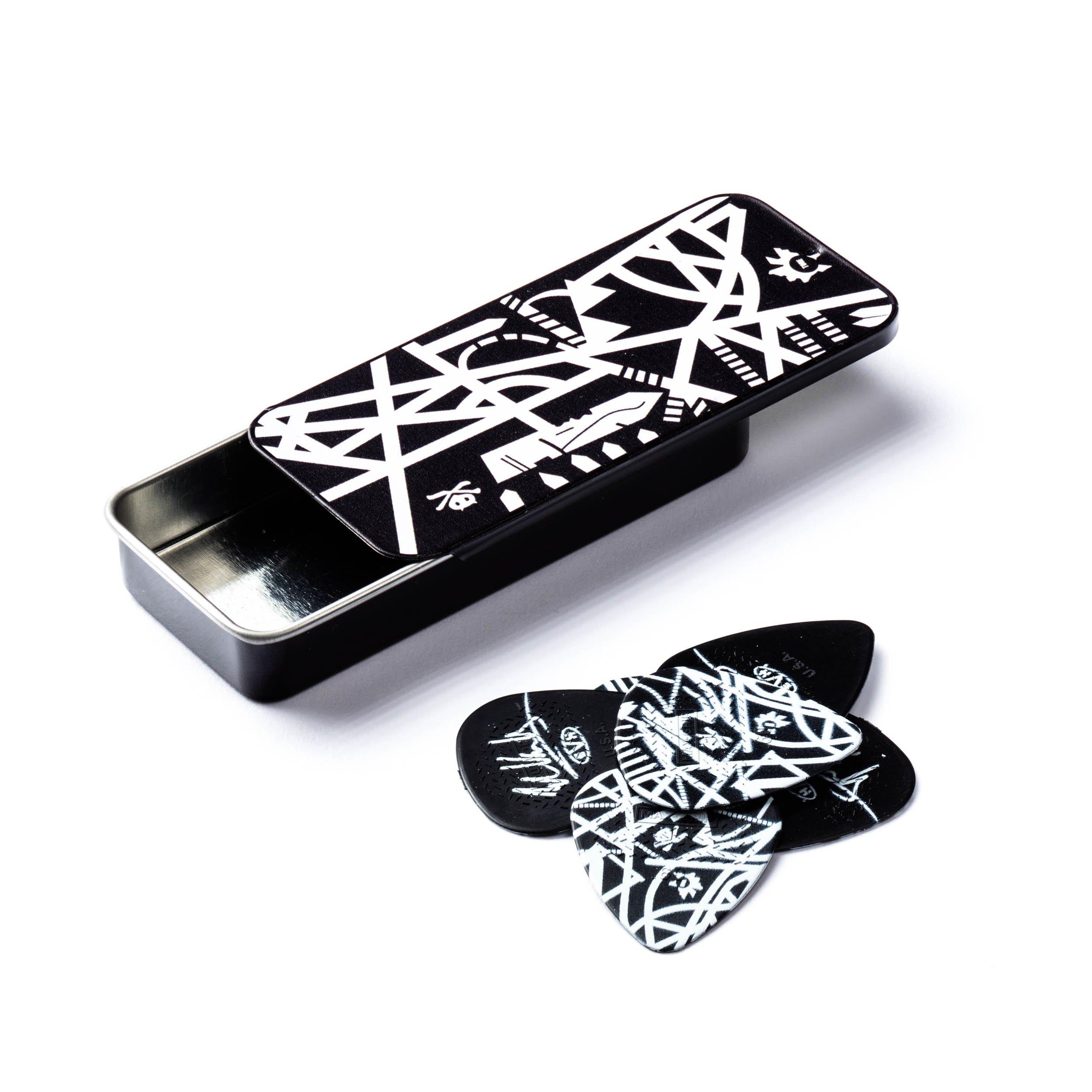 Jim Dunlop Van Halen Pick Case Set EVH Starboy Pick Tin &