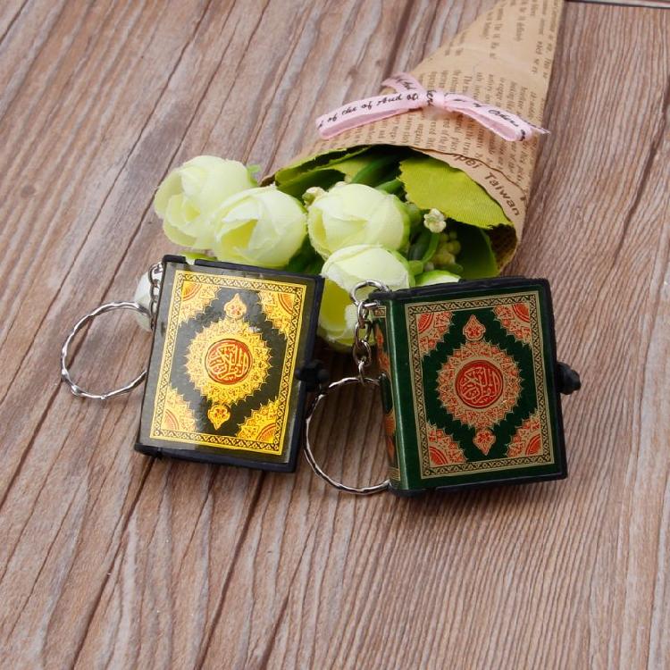Mini Quran In Arabic Keyring Keychain Muslim Ramadan Gift for Handbag Decoration