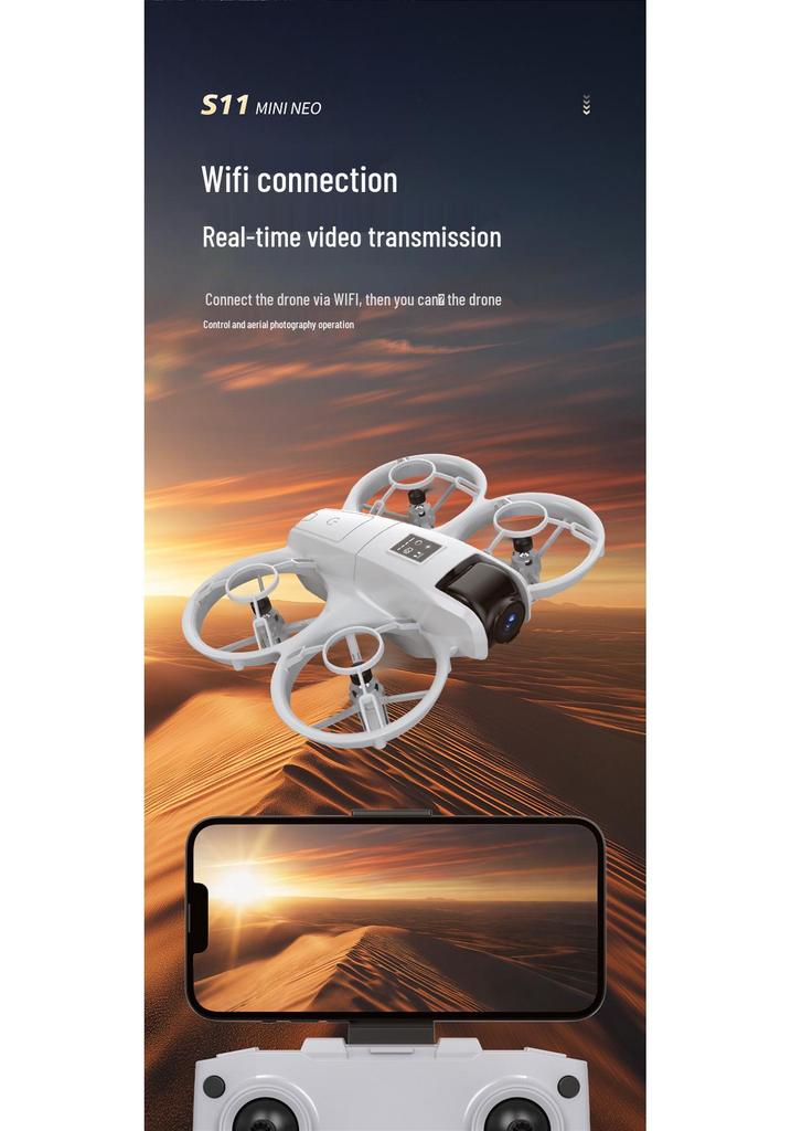 Beginner Drone with Obstacle Avoidance, HD Aerial Photography, and Optical Flow Positioning Quadcopter