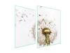 GLAS-KOCHFELD-SCHUTZPLATTE 70x52 BLUME