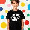 67 Meme Kids TShirt Latest Trendy Style Creative Design Six Seven Number Printed Tshirt Boys Christmas Holiday Tee Xmas Tops