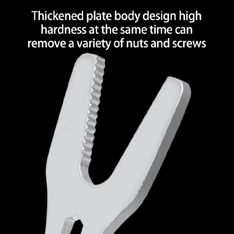 Torx Wrench Double Ended Multifunctional Wrench 6-25mm/3-17mm Self-Tightening