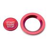 IPUDIS Car Start Stop Engine Ignition Push Button Ring Cover