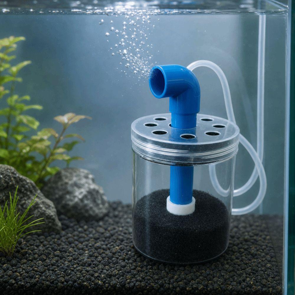 Detachable Fish Tank Filter Transparent Submersible Water Purifier  Aquariums