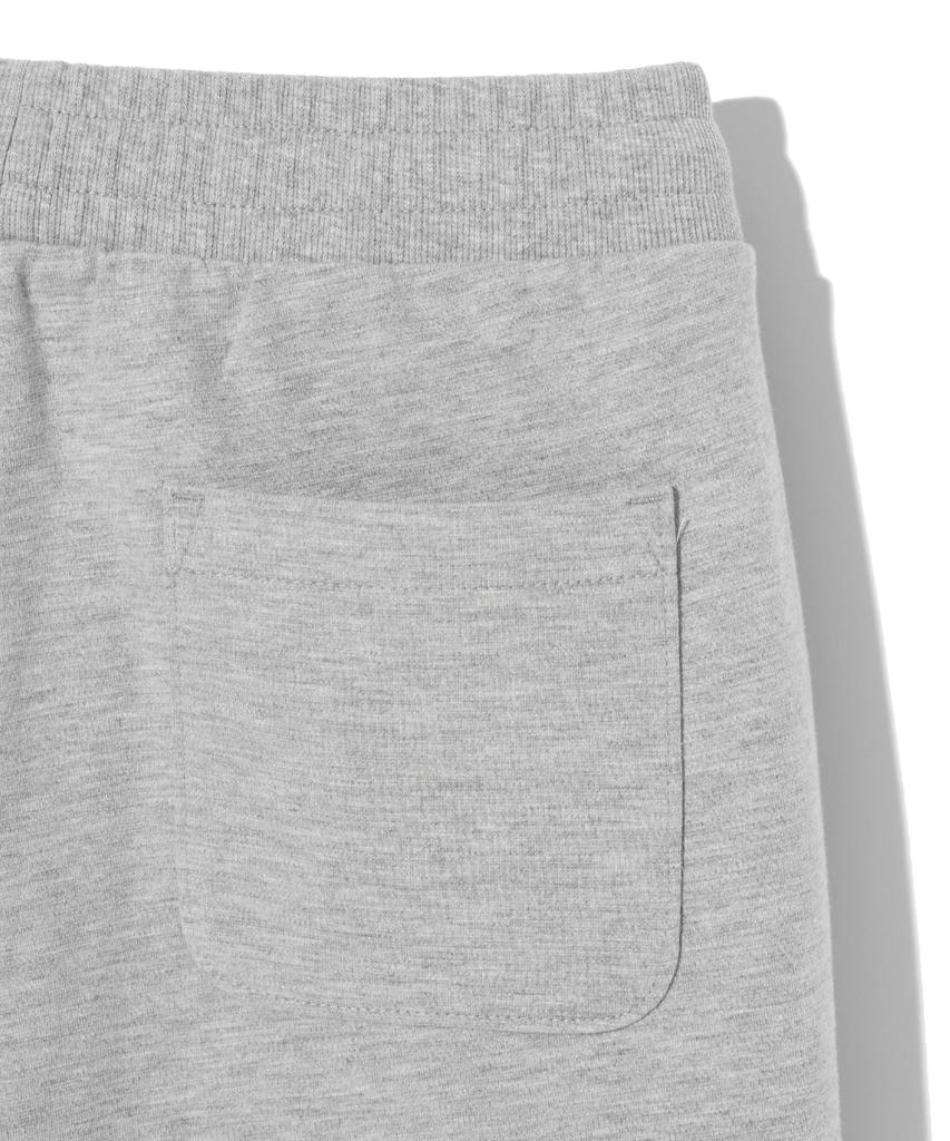 RAYFIKERS Single-Pleat Wide Sweatpants Mq6Pu178_Melange Grey