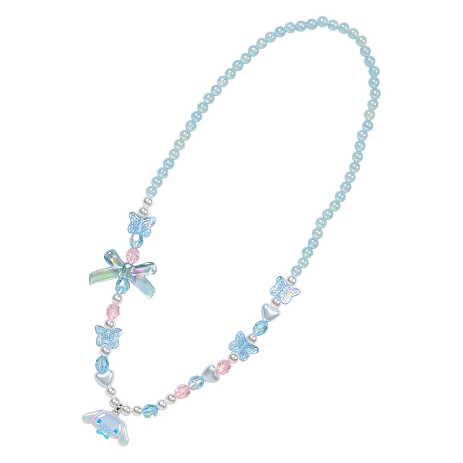 

Sanrio Cinnamoroll ABS for Ages 3 and 176575 Necklace, Resin/PS Resin, Children, Up,