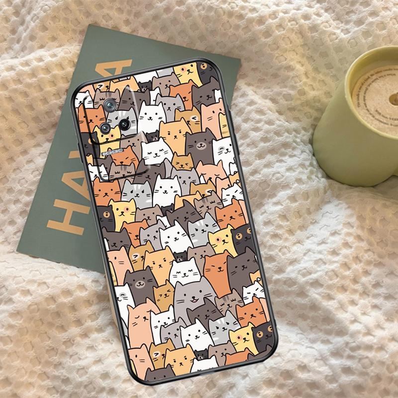 

Милый Кавайный Чехол-Котик Для Xiaomi 15 Ultra 13 14 11T 12T 13T 14T Pro POCO X7 Pro F5 F6 M6 X3 X5 X6 Pro Чехол Xiaomi 14 Ultra