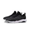 Li-Ning Comfortable Shock Absorbing Non-Slip Wear-Resistant Low-Top Running Shoes Men Sneakers White Black AGCN055-1