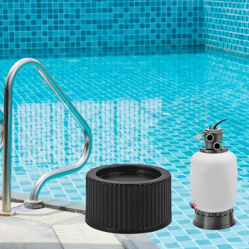 Sand Filter Drain Caps Swimming Pool Drain Caps Replacement Cover Sand Filter Drain Assembly Plastic Material for 2005