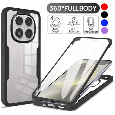 Full Body Protection Shockproof Case for Xiaomi Redmi Note 14 Pro+ Plus 14 Pro 5G Protective Cover Clear Fundas Coque Capa