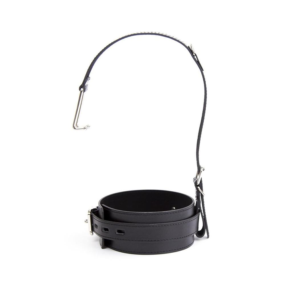 VaHppy SM BDSM Sex Toys Párové hry Role Hra Kočka/Pes Slave PU+Nerezová ocel Nos Hook Gag Bondage Orální sex