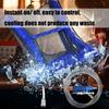 Multipurpose Industrial Cooling Accessory Portable for Construction Workers and Welders Features Sturdy Nylon Materials