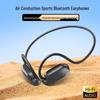 Air Conduction Bluetooth Sports Earphones with Long Battery, Open Non-In-Ear Design, Neck-Hanging & Ear-Hook Style