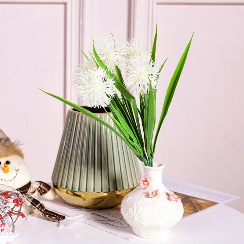 Yapay çiçekler Vintage Ipek 5 Kafa Kestane Buket Vintage Gelin Tutan Sahte Çiçekler Ev Düğün Dekorasyon Aksesuarları