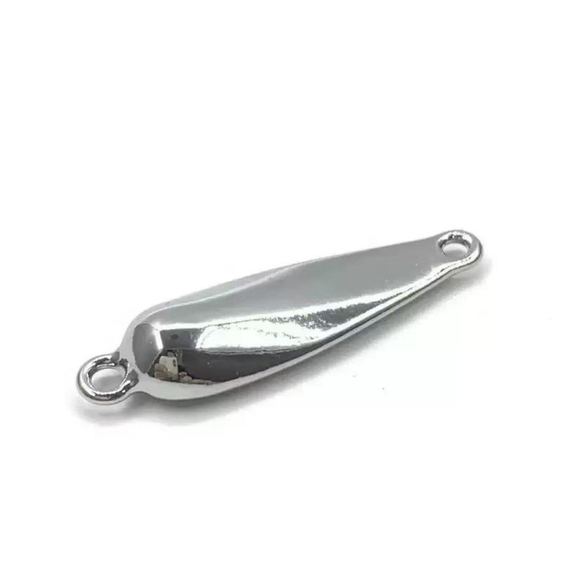 5pcs Spoon Spinner Sequins Baits with Propellers Worm Fly Lures Fly Metal Fly Fishing Baits Fishing Accessories