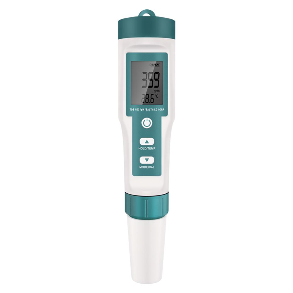

New Blue-tooth 7 in 1 PH/TDS/EC/ORP/Salinity /S. G/Temperature Meter Water Quality Tester for Drinking Water Aquariums PH Meter