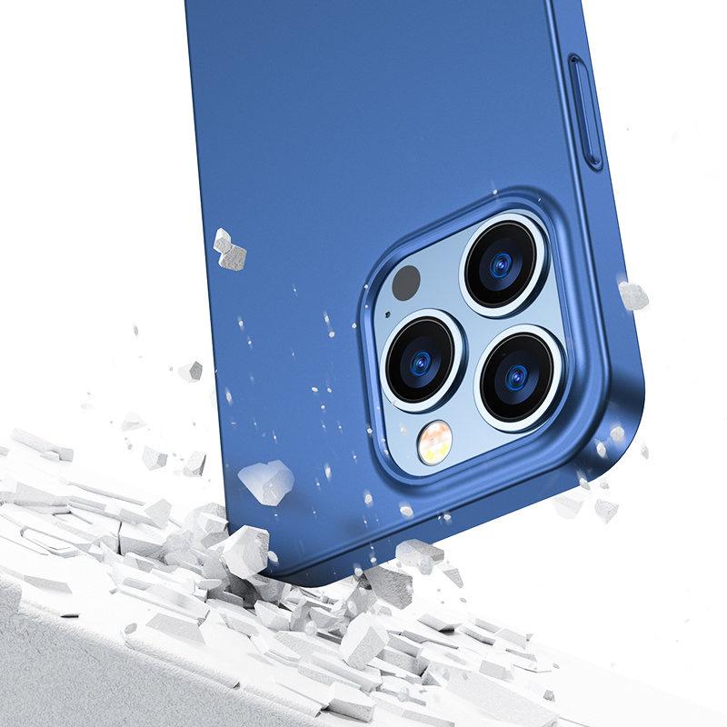 Joyroom 360° Full Coverage Sapphire Blue Case with Tempered Glass for iPhone 13 Pro Max (JR-BP928)