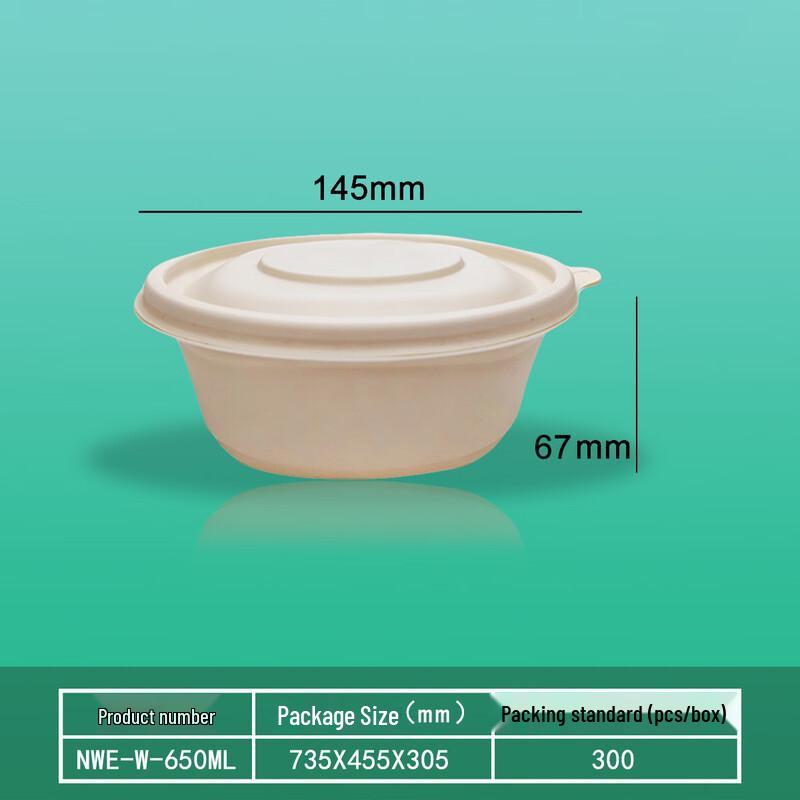 Yuan Zheng He Biologisch abbaubare Behälter für Mitnahmegerichte aus Maisstärke