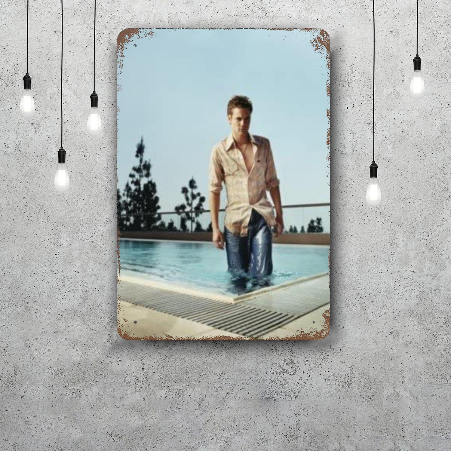 

Shane West Vintage Tin Sign Home Decor Wall Decor Art Wall Mural Room Decoration Decor Retro Metal Sign Plate Bar Posters 20x30cm（7.8x11.8inch）