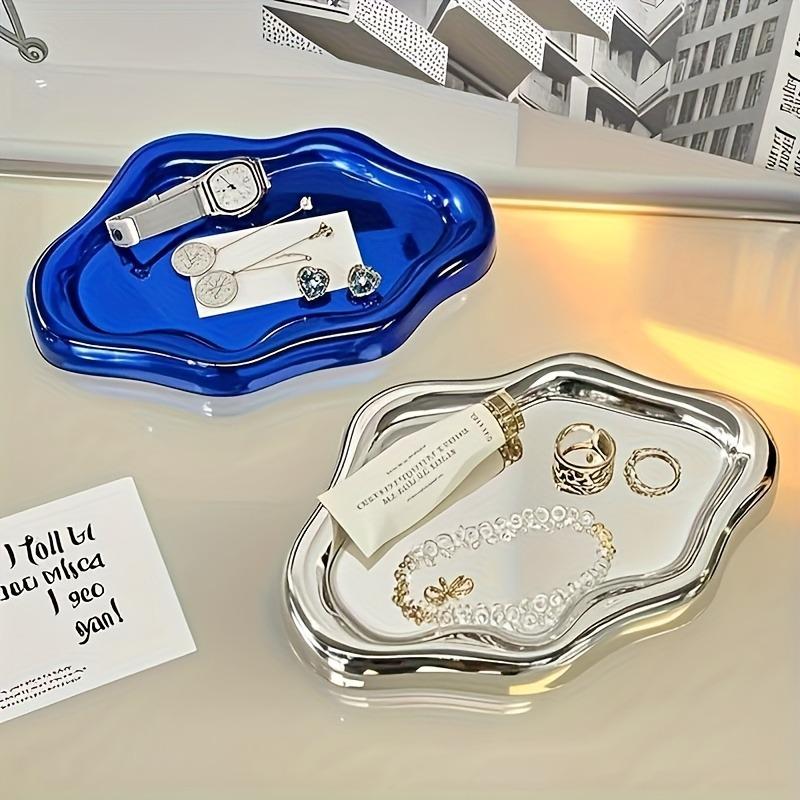 1PC Irregular Creativity Is Suitable for Jewelry Storage, Resin Material, Jewelry Tray