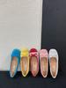 Women'S Shoes Spring 4 C Minner Flat Wide Plus Size Pumpkin Shoes Pumps Women'S Color Block Soft Soleshoes