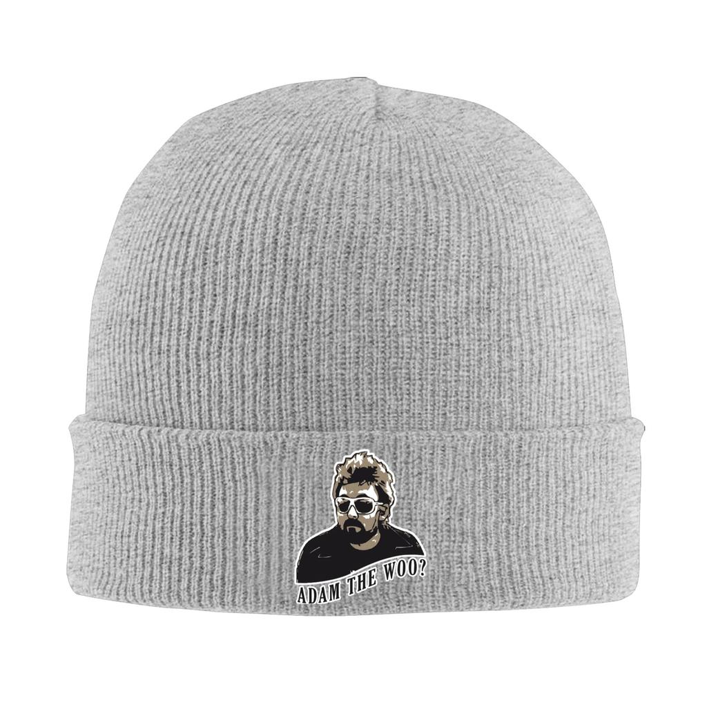 RIP Adam The Woo Mützen Beanie Mützen Frühling Grafik Strickmütze Hip Hop Damen Herren Fitnessstudio Elastische Kappe