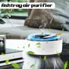 Smokeless Ashtray With Air Purifier-2 In 1Negative Ions Smart Electronic Ashtray for Cigarette Indoor Outdoor Smoke Grabber